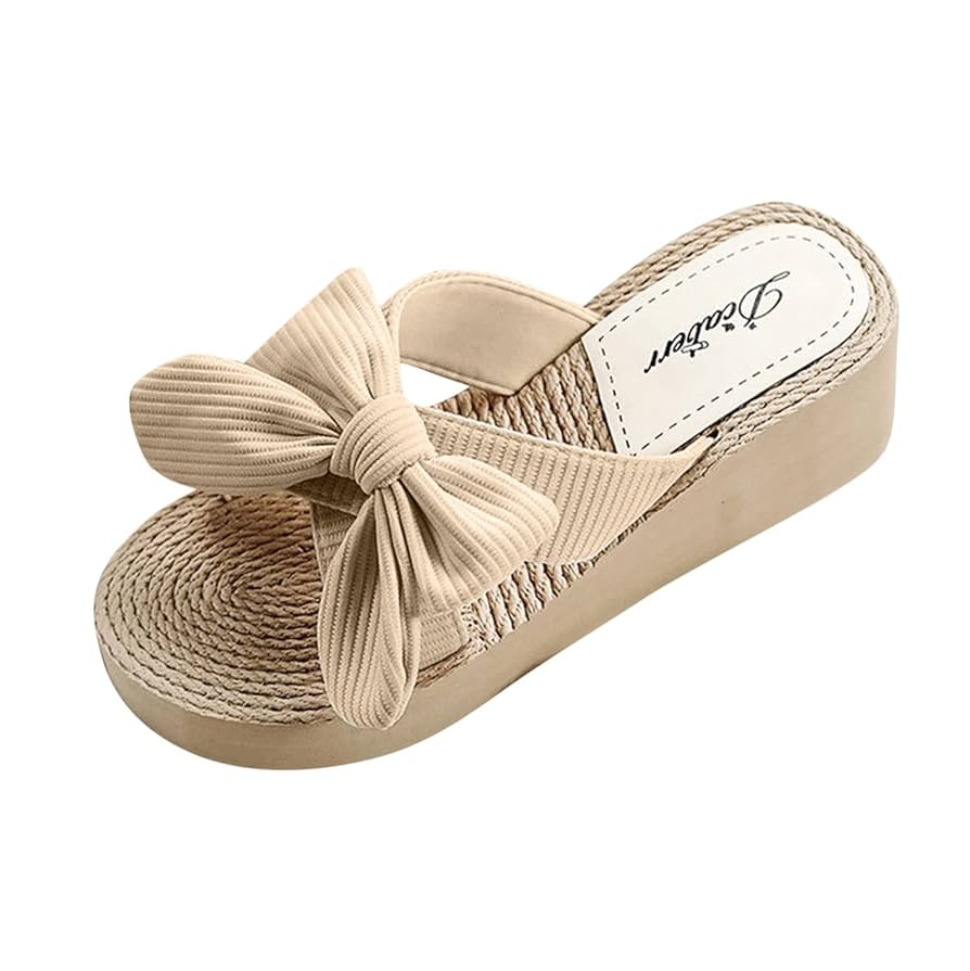 Amazon.com: Sandals Bow and Casual Fashion Beach Summer